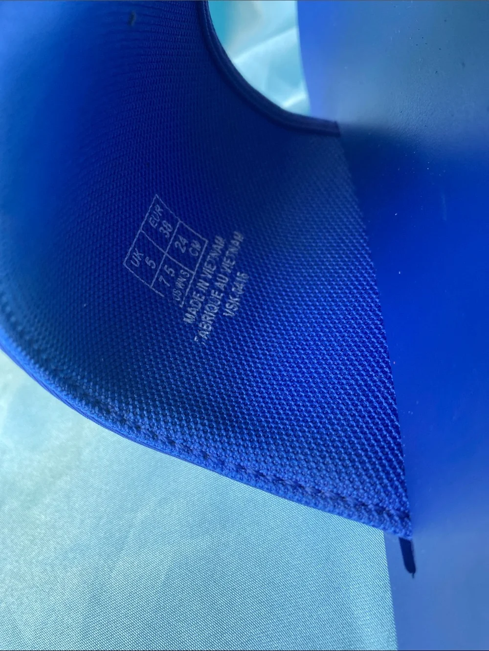 FENTY x PUMA Electric Blue Beach Slide Sandals
